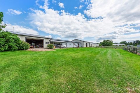 Tiny photo for 19602 Hebron Road, Harvard, IL 60033 (MLS # 12462996)