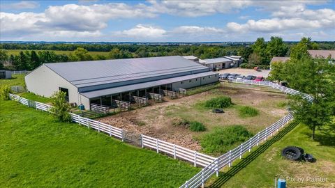 Tiny photo for 19602 Hebron Road, Harvard, IL 60033 (MLS # 12462996)