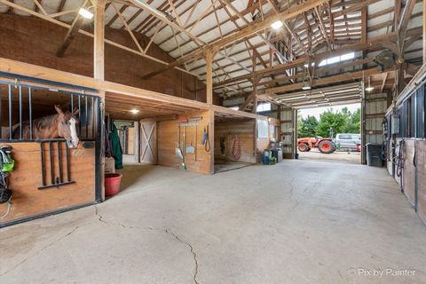 Tiny photo for 19602 Hebron Road, Harvard, IL 60033 (MLS # 12462996)