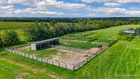 Tiny photo for 19602 Hebron Road, Harvard, IL 60033 (MLS # 12462996)