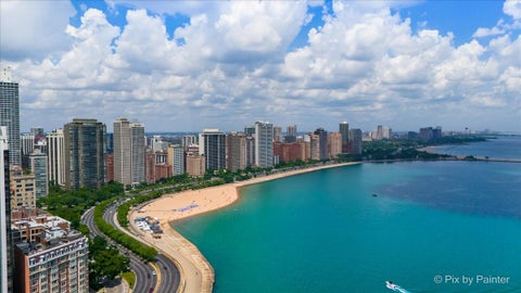 Tiny photo for 860 N LAKE SHORE Drive #19L, Chicago, IL 60611 (MLS # 12629904)