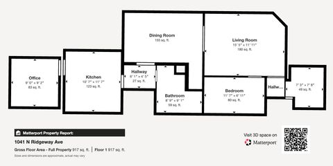 Tiny photo for 1041 N RIDGEWAY Avenue, Chicago, IL 60651 (MLS # 12542857)