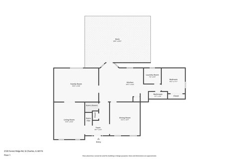 Tiny photo for 2120 Forest Ridge Road, St. Charles, IL 60174 (MLS # 12798095)