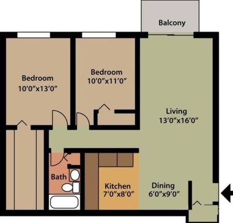 Tiny photo for 9950 S 84th Terrace #2l5, Palos Hills, IL 60465 (MLS # 12510450)