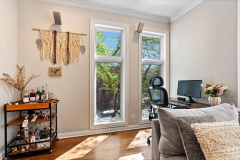 Tiny photo for 1934 W Thomas Street #2, Chicago, IL 60622 (MLS # 12624784)