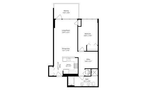 Tiny photo for 123 S Green Street #704B, Chicago, IL 60607 (MLS # 12684717)
