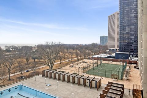 Tiny photo for 5455 N SHERIDAN Road #808, Chicago, IL 60640 (MLS # 12581260)