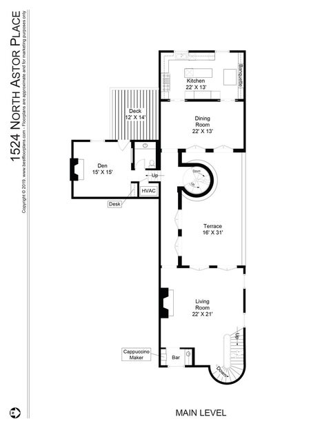 Tiny photo for 1524 N Astor Street, Chicago, IL 60610 (MLS # 12753134)