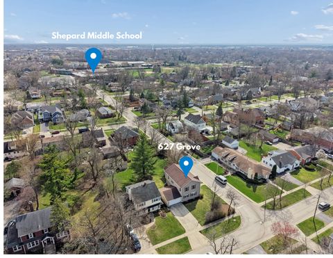 Tiny photo for 627 Grove Avenue, Deerfield, IL 60015 (MLS # 12609370)