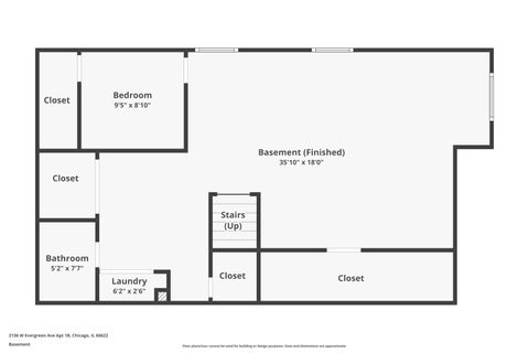 Tiny photo for 2136 W Evergreen Avenue #1B, Chicago, IL 60622 (MLS # 12734964)