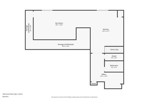 Tiny photo for 1849 Amarillo Boulevard, Elgin, IL 60124 (MLS # 12637589)
