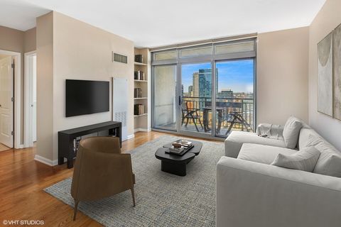 Tiny photo for 125 S Jefferson Street #2110, Chicago, IL 60661 (MLS # 12465779)