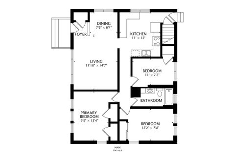 Tiny photo for 823 N Fernandez Avenue, Arlington Heights, IL 60004 (MLS # 12554853)