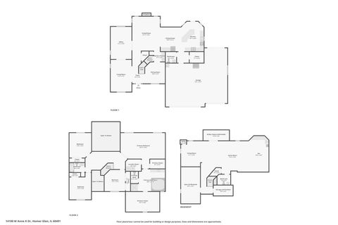 Tiny photo for 14100 W Anne K Drive, Homer Glen, IL 60491 (MLS # 12659429)