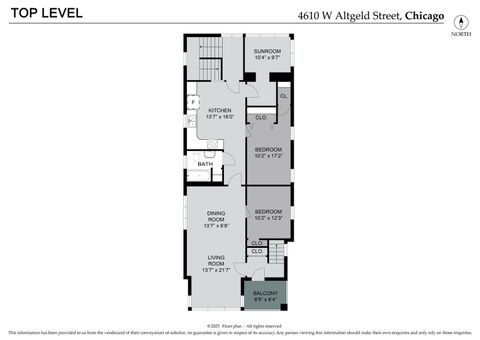 Tiny photo for 4610 W Altgeld Street, Chicago, IL 60639 (MLS # 12492410)