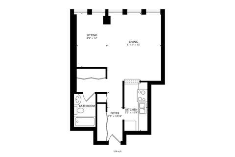 Tiny photo for 444 W FULLERTON Parkway #305, Chicago, IL 60614 (MLS # 12606014)