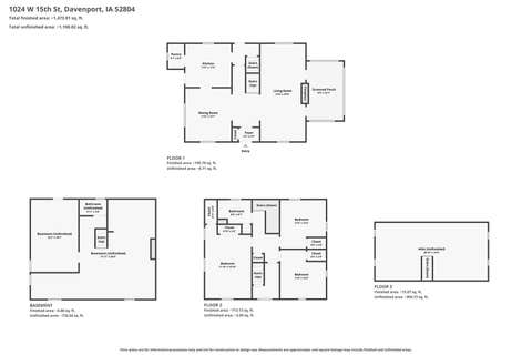 Tiny photo for 1024 W 15th Street, Davenport, IA 52804 (MLS # 12716066)