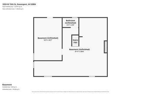 Tiny photo for 1024 W 15th Street, Davenport, IA 52804 (MLS # 12716066)