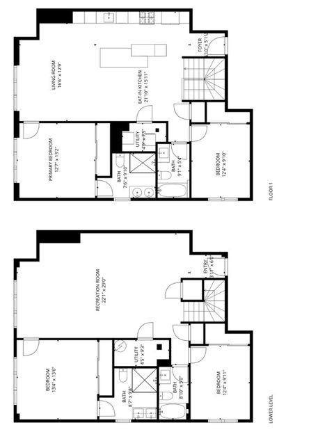 Tiny photo for 2135 W Cermak Road #1N, Chicago, IL 60608 (MLS # 12559849)