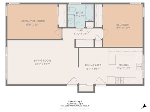 Tiny photo for 6800 N Overhill Avenue #1A, Chicago, IL 60631 (MLS # 12486585)