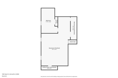 Tiny photo for 1986 S Egret Court, Libertyville, IL 60048 (MLS # 12537629)