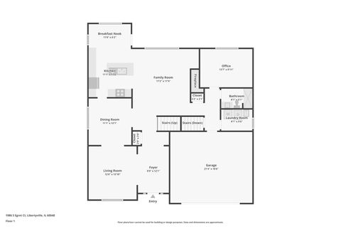 Tiny photo for 1986 S Egret Court, Libertyville, IL 60048 (MLS # 12537629)