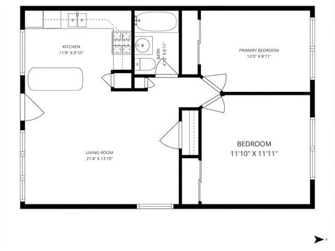 Tiny photo for 4416 N Kostner Avenue #2C, Chicago, IL 60630 (MLS # 12595309)