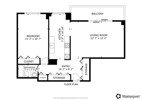 Tiny photo for 6933 N Kedzie Avenue #803, Chicago, IL 60645 (MLS # 12741379)