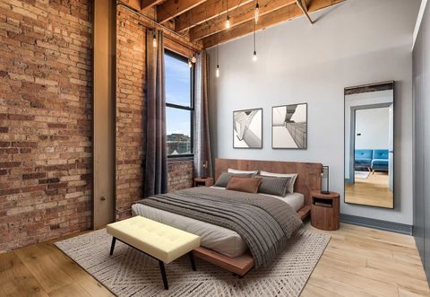 Tiny photo for 525 N Halsted Street #401, Chicago, IL 60642 (MLS # 12642614)