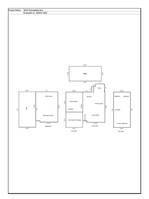Tiny photo for 9532 Springfield Avenue, Evanston, IL 60203 (MLS # 12565481)