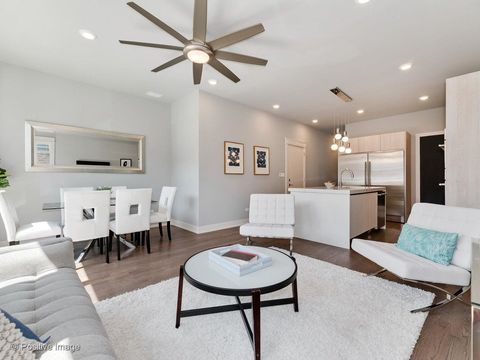 Tiny photo for 1428 W Grand Avenue #2, Chicago, IL 60642 (MLS # 12639029)