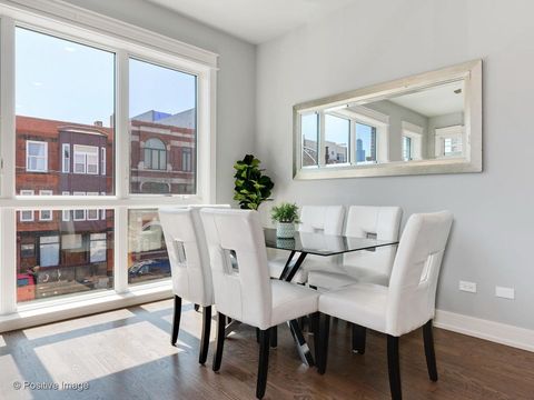 Tiny photo for 1428 W Grand Avenue #2, Chicago, IL 60642 (MLS # 12639029)