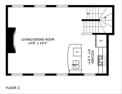 Tiny photo for 2036 W LEMOYNE Street #D, Chicago, IL 60622 (MLS # 12723130)