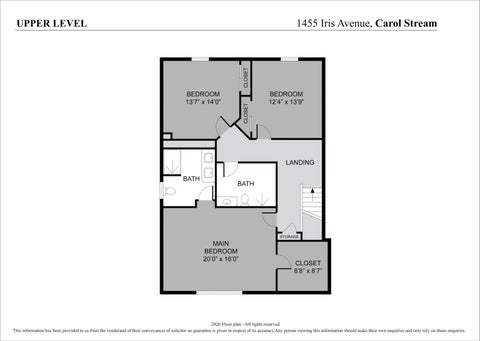 Tiny photo for 1455 Iris Avenue, Carol Stream, IL 60188 (MLS # 12760255)