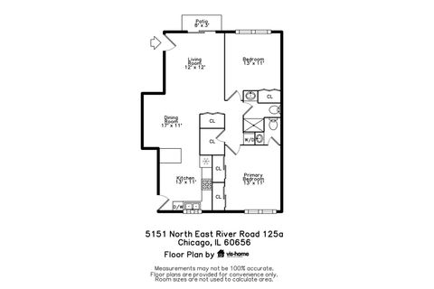 Tiny photo for 5151 N EAST RIVER Road #125A, Chicago, IL 60656 (MLS # 12592463)