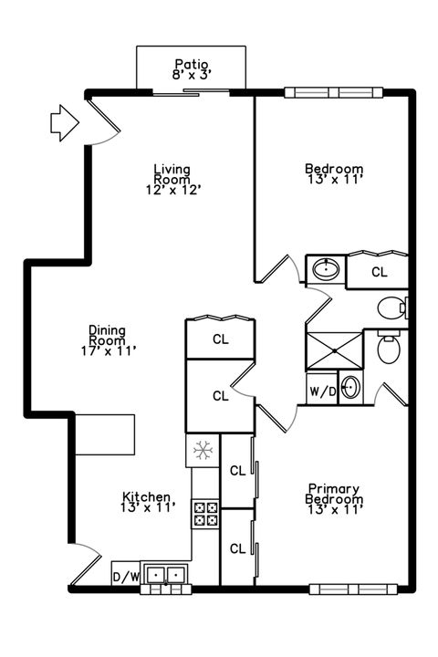 Tiny photo for 5151 N EAST RIVER Road #125A, Chicago, IL 60656 (MLS # 12592463)