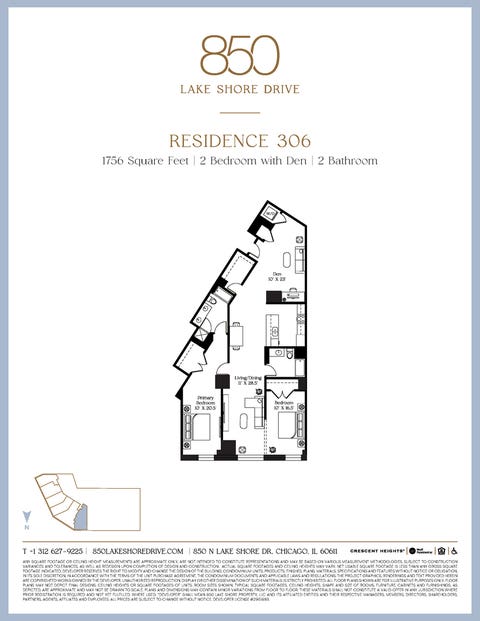 Tiny photo for 850 N Lake Shore Drive #306, Chicago, IL 60611 (MLS # 12732592)
