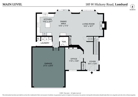 Tiny photo for 185 W Hickory Road, Lombard, IL 60148 (MLS # 12466202)