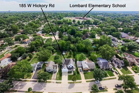 Tiny photo for 185 W Hickory Road, Lombard, IL 60148 (MLS # 12466202)
