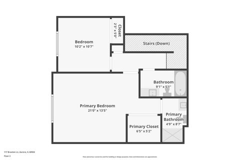 Tiny photo for 117 Braxton Lane, Aurora, IL 60504 (MLS # 12589228)