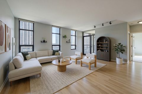 Tiny photo for 1255 S STATE Street #917, Chicago, IL 60605 (MLS # 12487374)