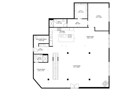 Tiny photo for 14 N Peoria Street #6H-7H, Chicago, IL 60607 (MLS # 12679827)