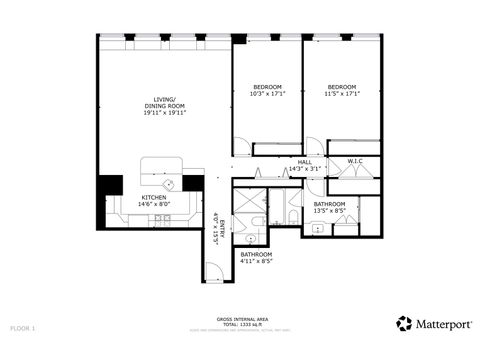 Tiny photo for 260 E Chestnut Street #2904, Chicago, IL 60611 (MLS # 12657412)