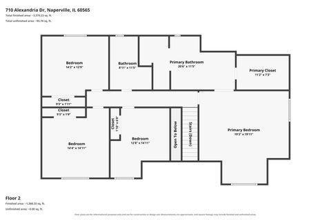 Tiny photo for 710 Alexandria Drive, Naperville, IL 60565 (MLS # 12729906)