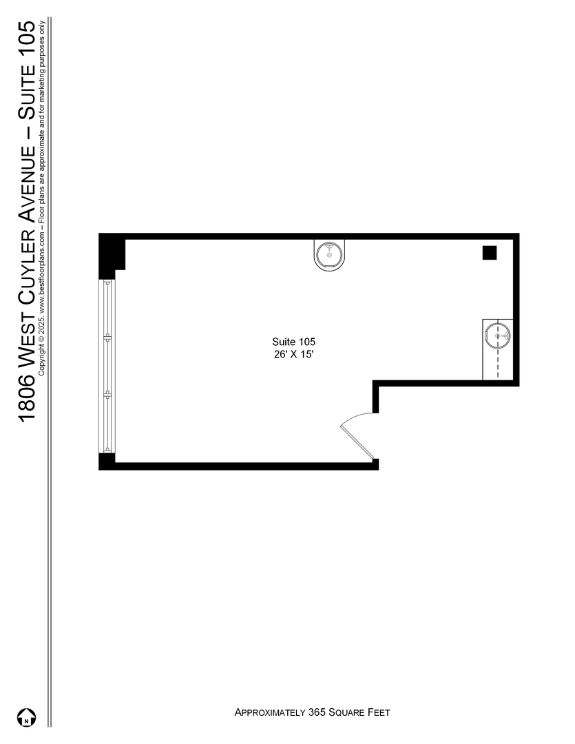 1806 W Cuyler Avenue 105