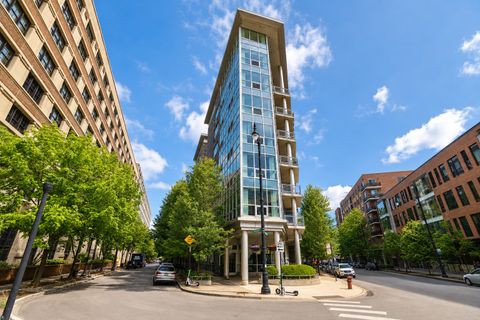 Photo of 845 N Kingsbury Street #704, Chicago, IL 60610 (MLS # 12647975)