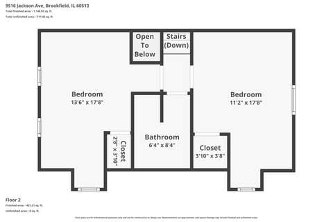 Tiny photo for 9516 Jackson Avenue, Brookfield, IL 60513 (MLS # 12692053)
