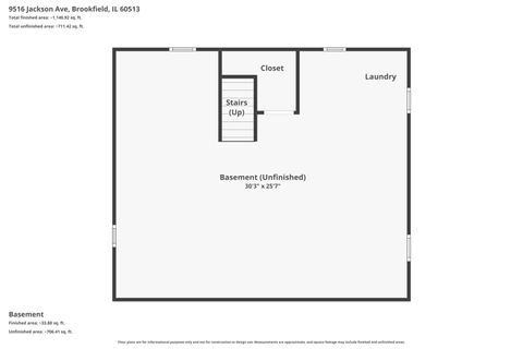 Tiny photo for 9516 Jackson Avenue, Brookfield, IL 60513 (MLS # 12692053)