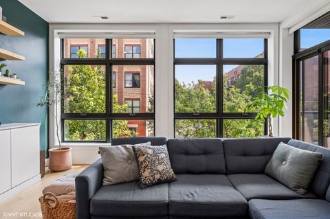 Tiny photo for 1156 W Ohio Street #2E, Chicago, IL 60642 (MLS # 12540938)