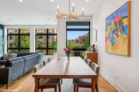 Tiny photo for 1156 W Ohio Street #2E, Chicago, IL 60642 (MLS # 12540938)